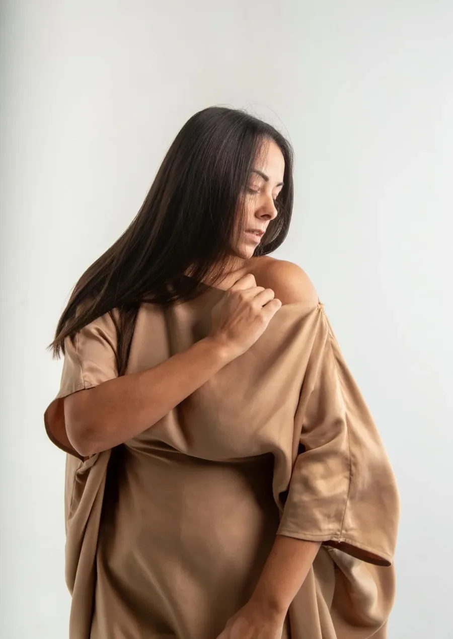 Kaftan Haljina Zlatni Dan - Image 3